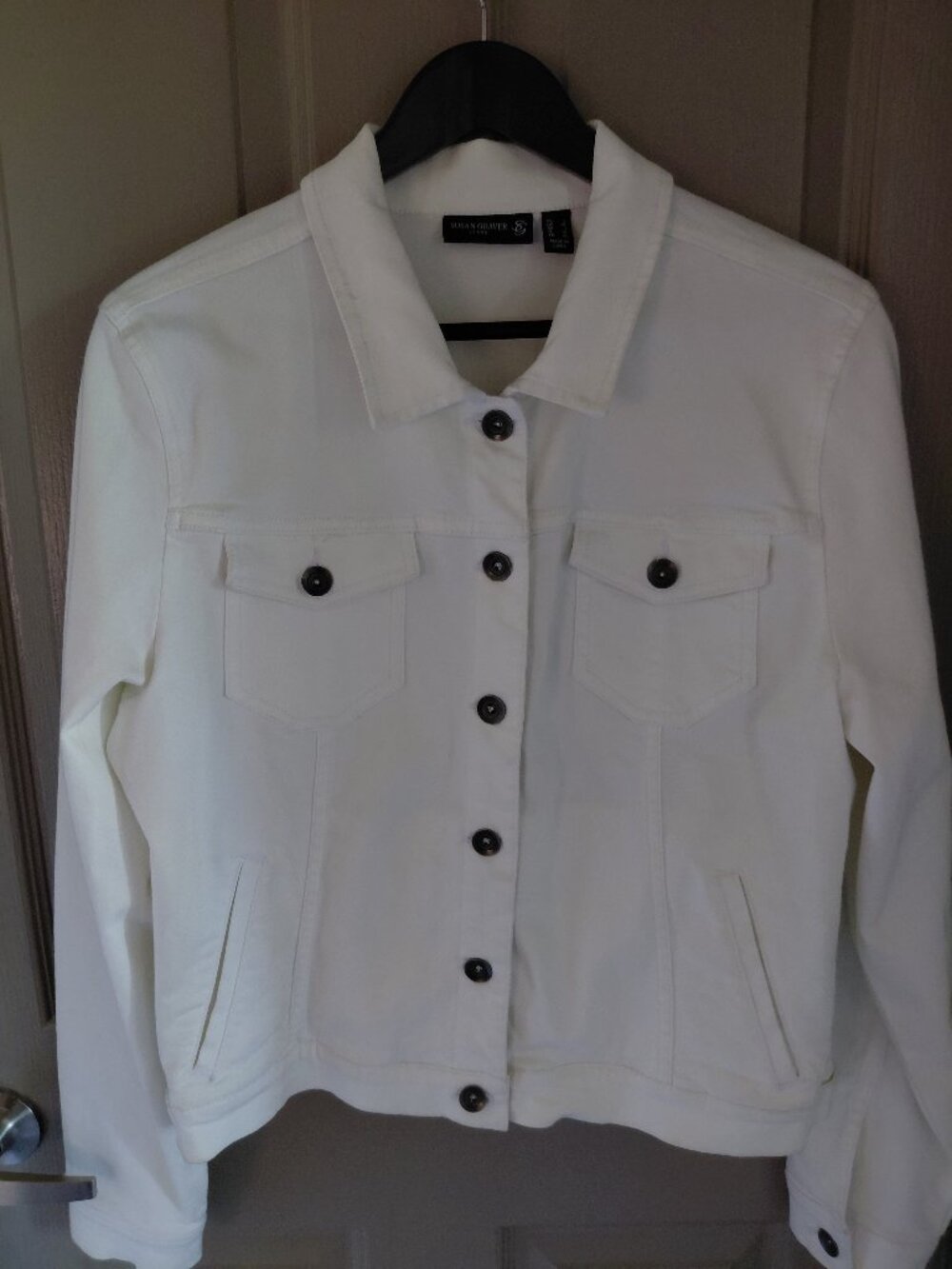 White Jean Jacket